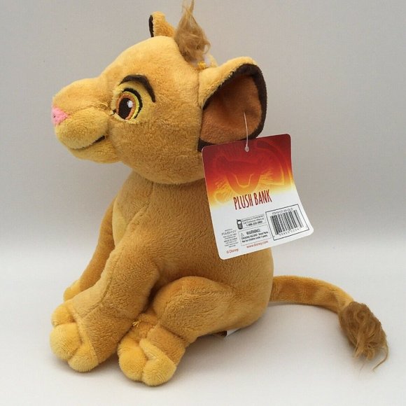 Disney Other - Disney's The Lion King - Simba Plush Coin Bank